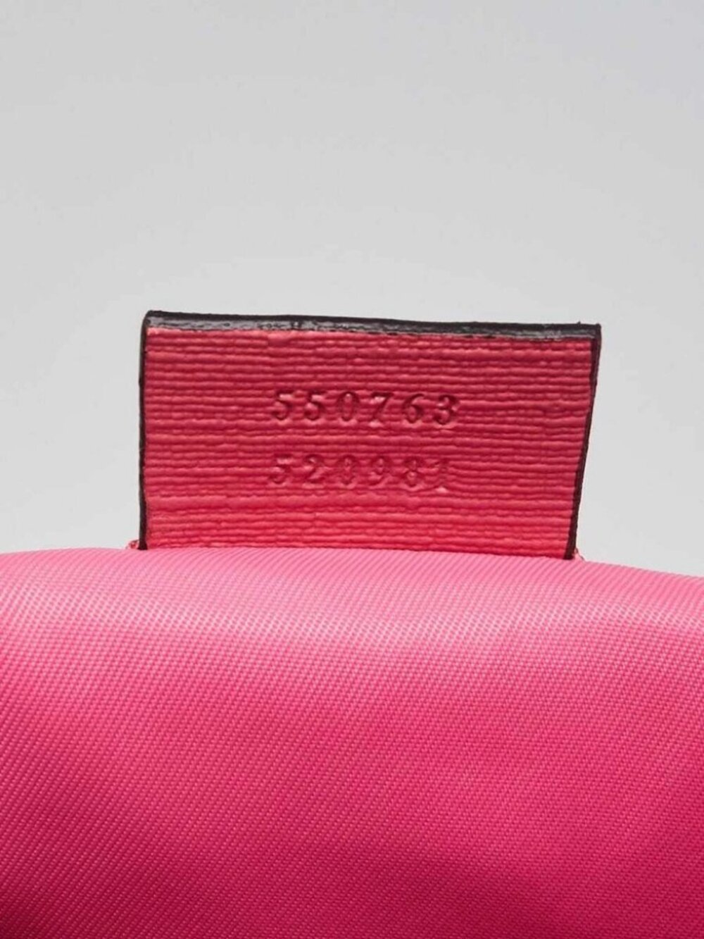 Gucci Pink/Yellow Coated Canvas Rainbow "Loved" Children's Tote Bag - Picture 9 of 12